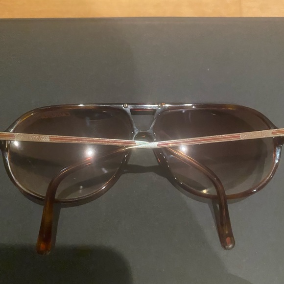 Carreras sunglasses, brown frame with brown gradient lenses with case - Picture 2 of 9